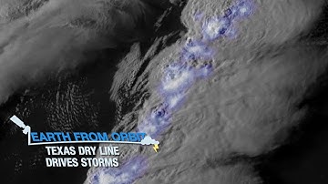 Earth from Orbit: Texas Dry Line Severe Weather