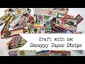 Craft with me: Scrappy Paper Strips