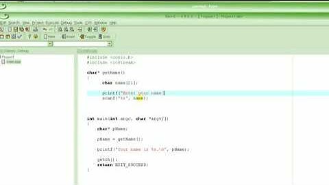 C Programming Tutorial # 29   Returning Pointers to Local Variables from Functions   Part 2 HD