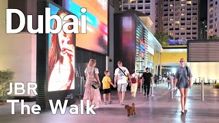 Dubai 🇦🇪 Night JBR, The Walk Walking Tour