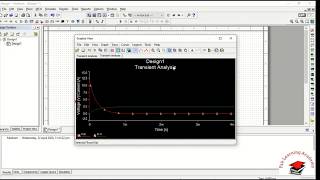 Multisim 06 Transient analyses of RL Circuit