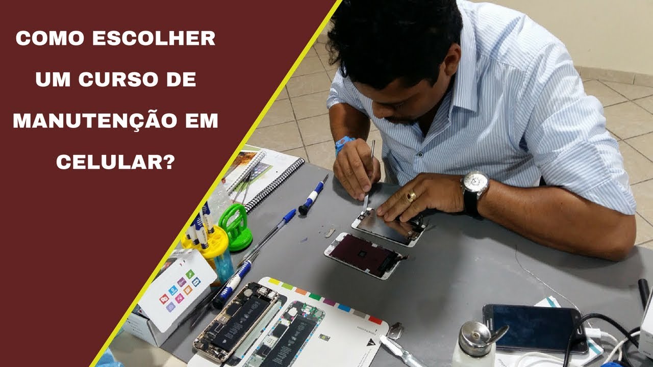 Como Fazer um Curso de Manutenção de Celular? - YouTube
