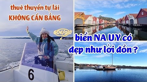 Cách thuê Thuyền du lịch không cần BẰNG LÁI ở Na Uy | Cuckie cuộc sống ở Đức