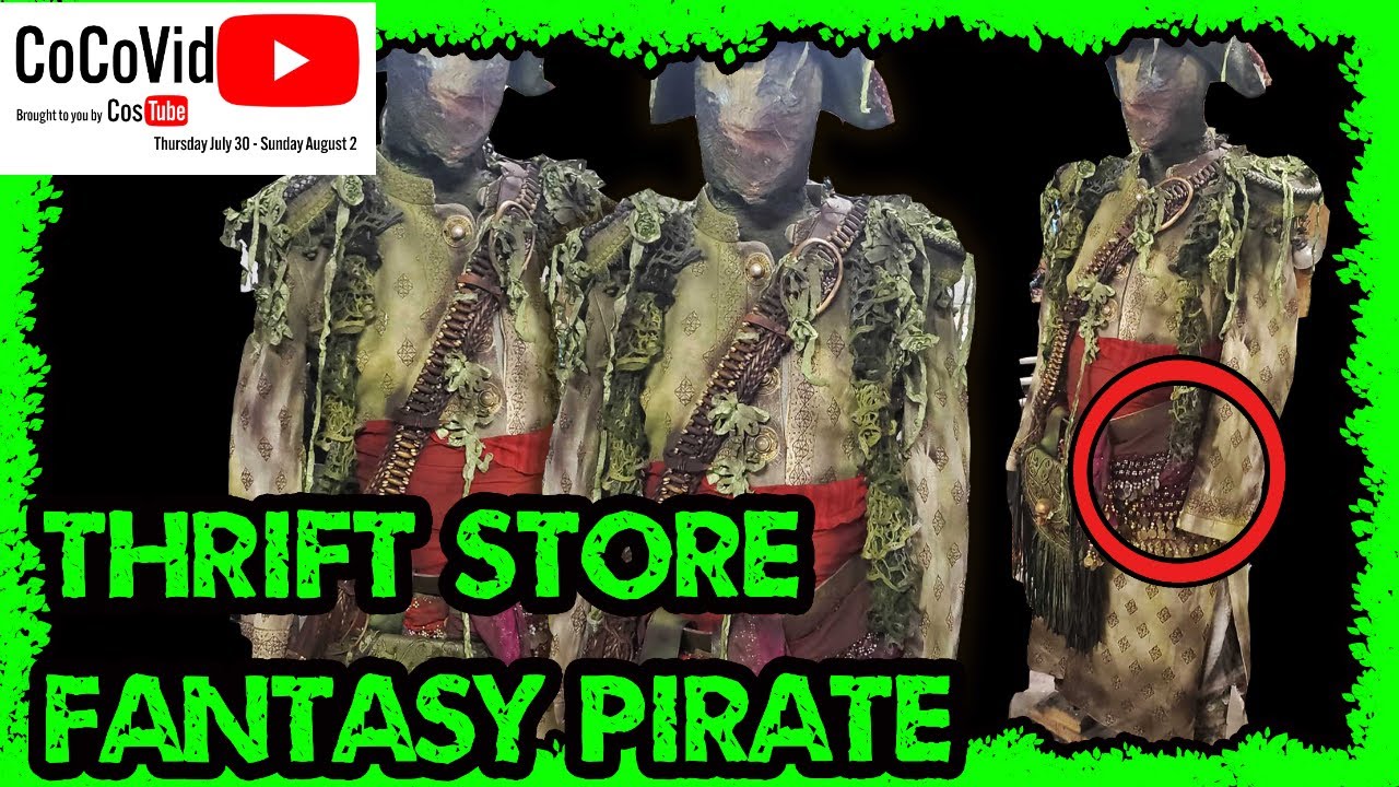 Creating A Fantasy Pirate (thrift Store)
