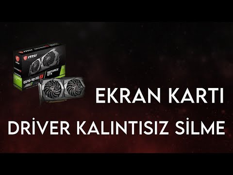 Video: Bir Sürücü Nasıl Tamamen Kaldırılır