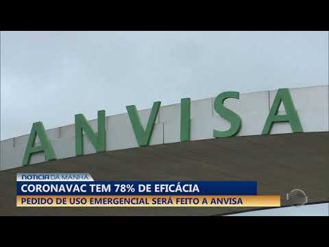 Coronavac: Pedido de uso emergencial será feito a Anvisa