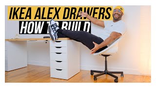 How to Assemble IKEA Alex Drawers! A MUST Watch BEFORE Assembly