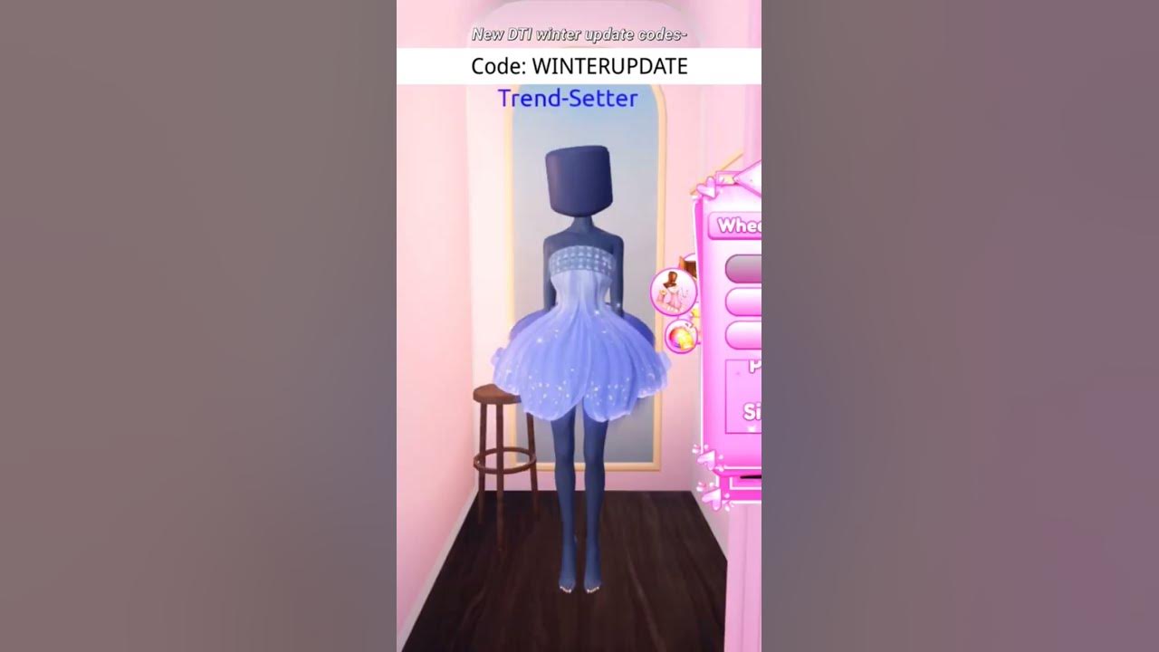 New dti codes for the winter update winter dti dresstoimpress 