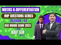 Imp Q Series : 1.Differentiation - Maths 2 | HSC Board Exam 2023 | Session 44 | Dinesh Sir