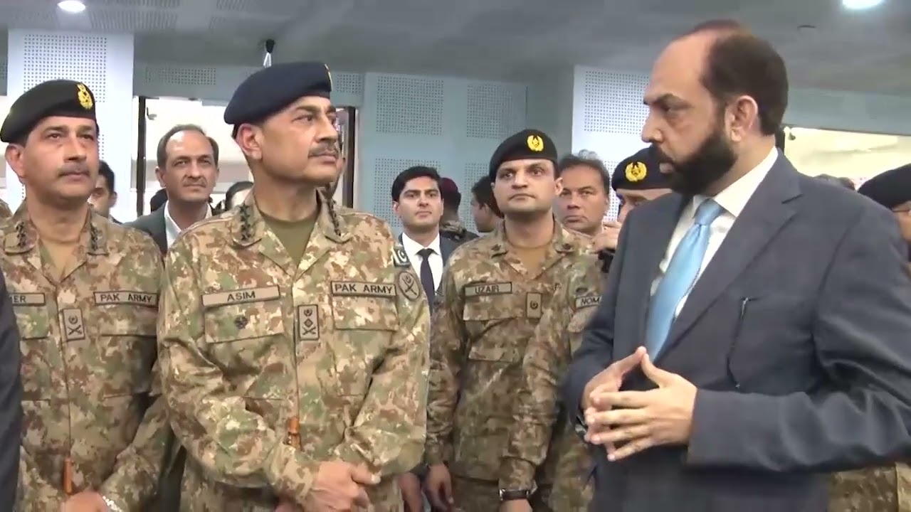 Army Chief General Syed Asim Munir visited Jinnah House and was briefed on the events of May 9.