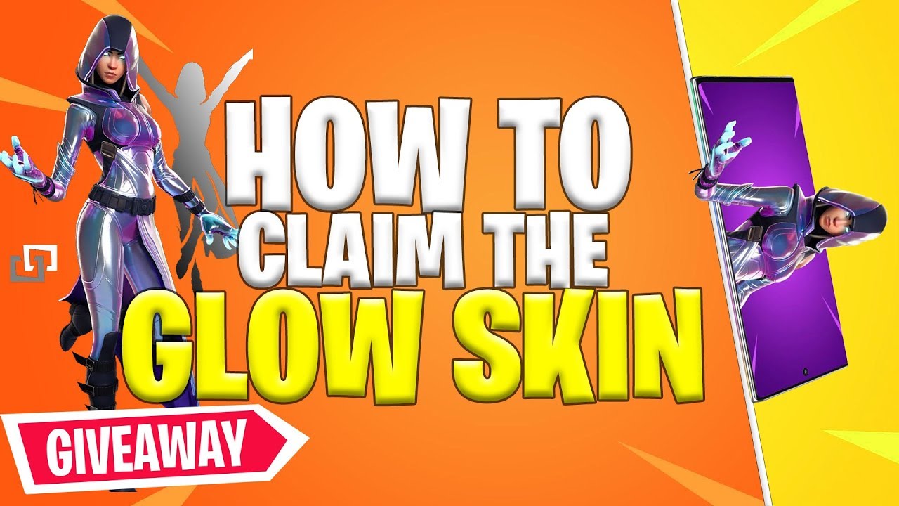 Can You Still Get The Glow Skin In Fortnite Chapter 2 Season 3 Glow Skin Giveaway How To Claim The Glow Skin Guide Fortnite Free Skin Youtube