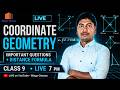 Coordinate Geometry Most Important Questions | Distance Formula | 7 PM | Wings Classes