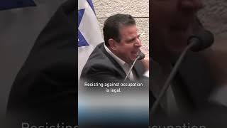 Palestinian MK Ayman Odeh angers Knesset by voicing support for Jenin