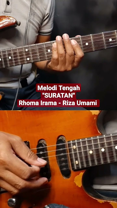 Melodi Tengah SURATAN Rhoma Irama - Riza Umami ‼️mudah dipahami ✅