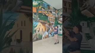 Historia de las Islas Marias en un mural