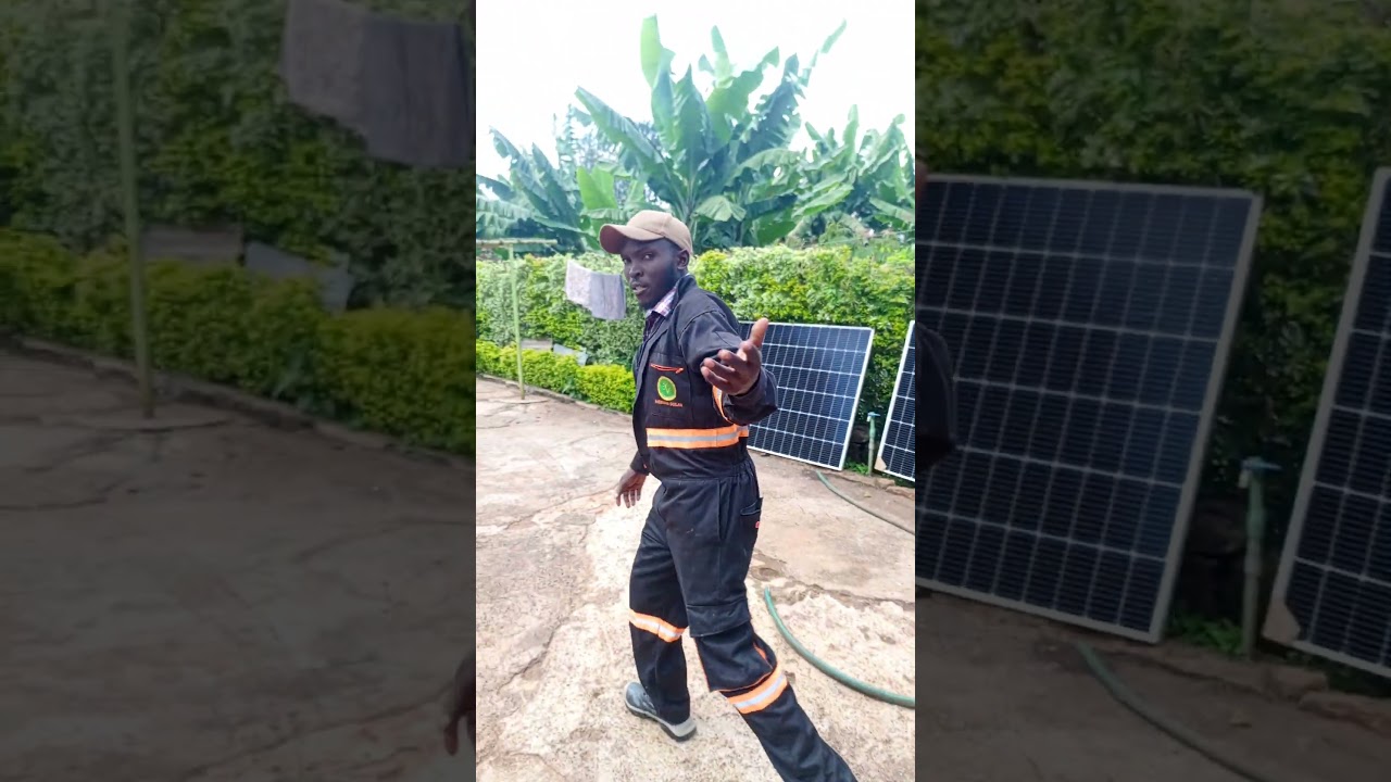 5.5kw solar system installation at Kiambu 