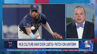 MLB culture war over LGBTQ+ patch on uniform | On Balance screenshot 2