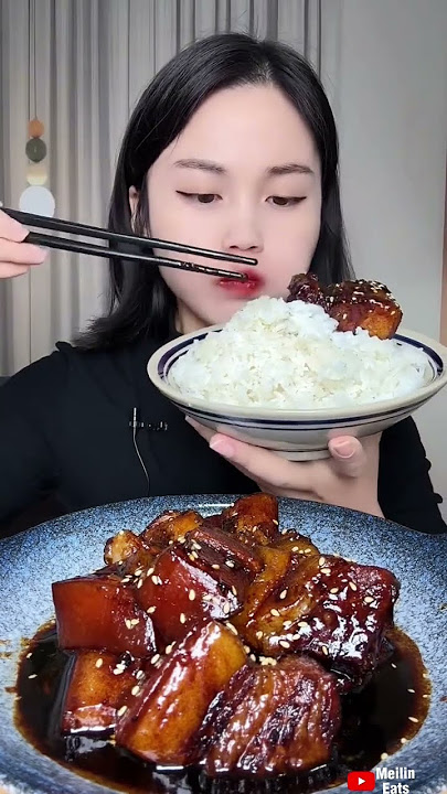 Pork Belly and Rice yeah, it's mukbang time #asmr #porkbelly #porkrecipe #porkrecipes #porkmeat