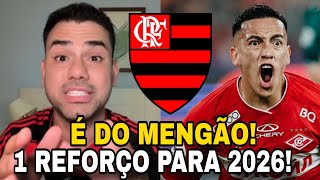 ESEQUIEL BARCO É DO MENGÃO! PRIMEIRO REFORÇO DO FLAMENGO PARA 2026! TODOS OS DETALHES 