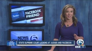 Should a judge be allowed to be Facebook friends with lawyers who appear before them?