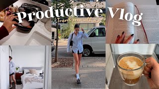 VLOG: Productive Days, Travel Prepping, Cleaning, Shopping