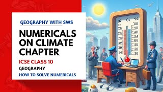 How to solve Data-based Questions in Climate chapter | ICSE Class 10 Geography | Rameshwer Sir