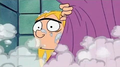 Hey Arnold! - Helga wakes up in Arnolds shower