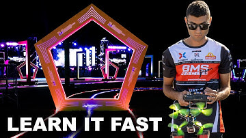 Fastest Way to Learn Any Drone Racing Track