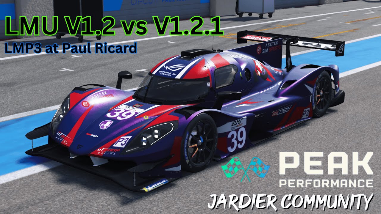 LMU LMP3 Ginetta V1.2 vs V1.2.1 on Paul Ricard