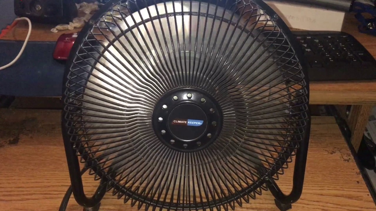 Old beat up climate keeper fan YouTube