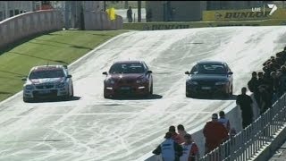 2013 Bathurst 1000 - Speed Comparison Between HSV GEN-F GTS - HSV VX GTS 300 - HRT V8 Supercar