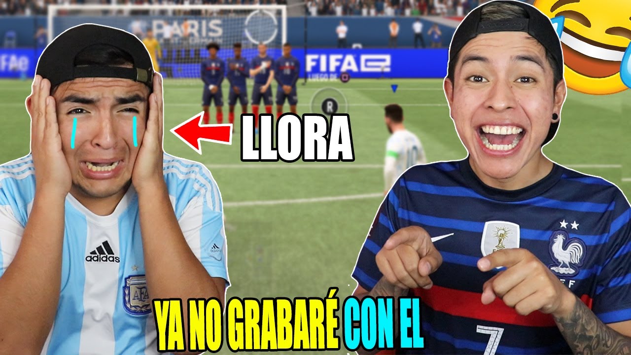 RAMIRIN LLORA OTRA VEZ POR ESTA BROMA en FIFA22 😱 *ME VOY DEL PAÍS*