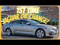 Oil Change On A Luxury Car | Jaguar Xjl Supercharger | Under $60