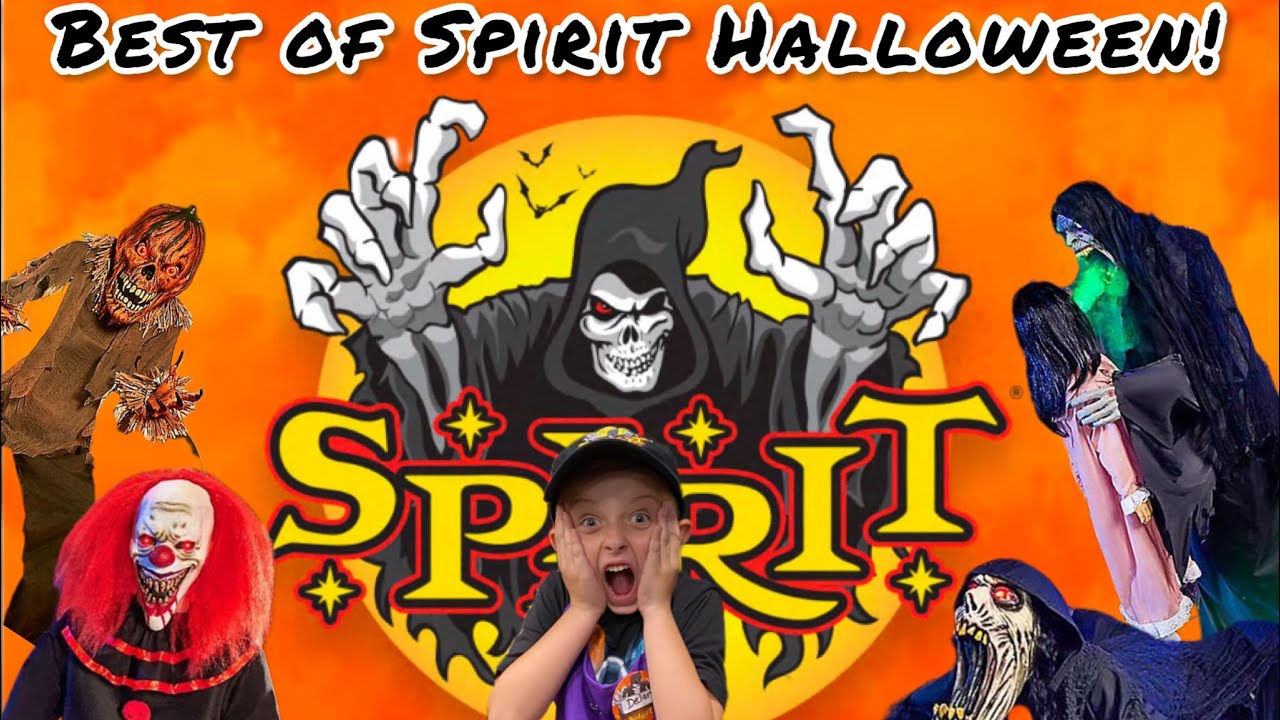 Best of Spirit Halloween! 3 years of Halloween animatronics with Declan!