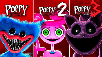 Poppy Playtime: Chapters 1, 2 & 3 - Complete Game Walkthrough & Full Story