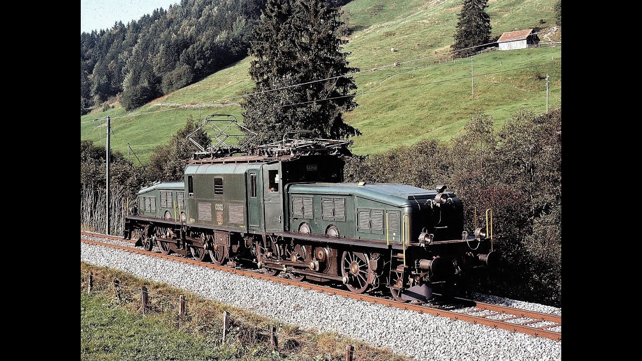 Mit dem Krokodil Be 6/8 lll 13302 von Einsiedeln nach Wädenswil und zurück.