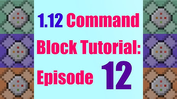 Spreadplayers, Testforblock, and Entitydata! - 1.12 Beginner Command Block Tutorial Episode 12
