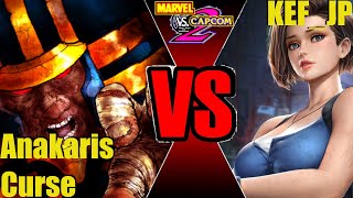 MvC2 Mvci Umvc3 AnakarisCurse vs KEFJP pt 8 Final