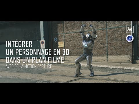 Teaser - Intégrer un personnage 3D en motion capture dans un plan filmé