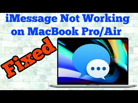 iMessage Not Working on MacBook Pro/Air -  macOS Monterey/Big Sur/Catalina (Solved)