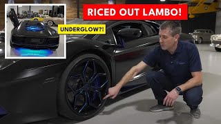 Driving the Most Tastelessly Modified Lamborghini Aventador Of All Time Is It Ruined