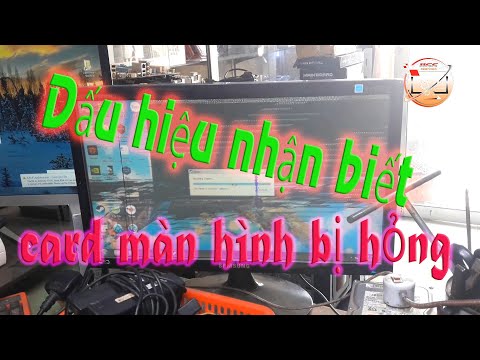 Máy Tính Bị Lỗi Màn Hình Xanh Xuất Hiện Trắng Màn Hình Và Hiện Các Sọc Ngan (Vi Tính 1166)