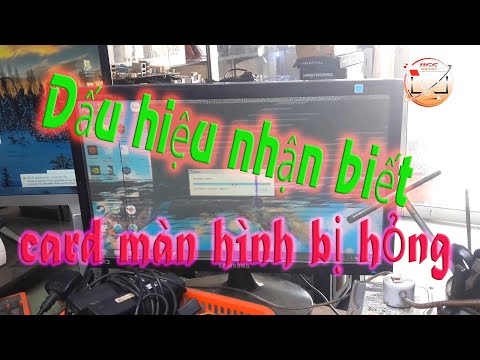 Máy Tính Bị Lỗi Màn Hình Xanh Xuất Hiện Trắng Màn Hình Và Hiện Các Sọc Ngan (Vi Tính 1166) | Foci