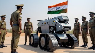 India’s AI-Powered Battlefield Robots in 2026 | Future Indian Military Robots &amp; Autonomous War Mac