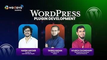 WordPress Plugin Development Course | weDevs Academy