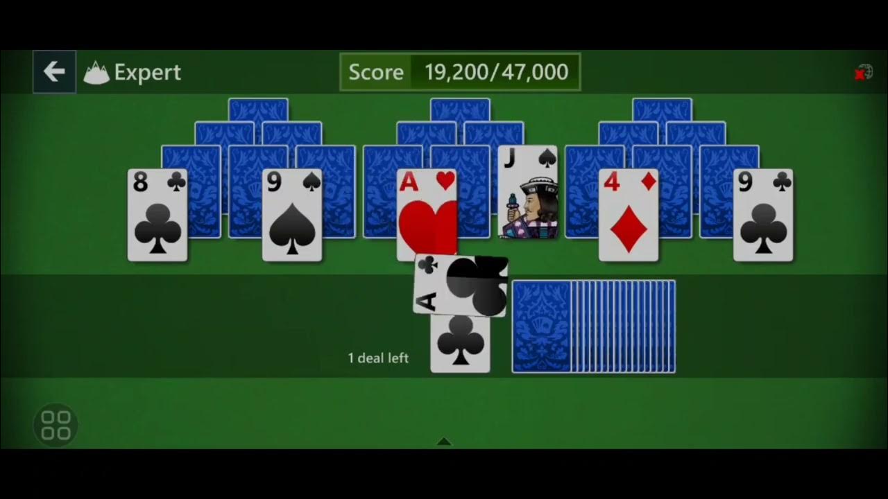 13 January 2024 TriPeaks Expert Challenge Microsoft Solitaire
