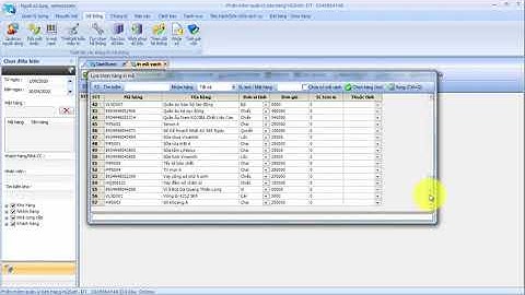 HƯỚNG DẪN IN MÃ VẠCH TRÊN PHẦN MỀM QUẢN LÝ BÁN HÀNG HQSOFT