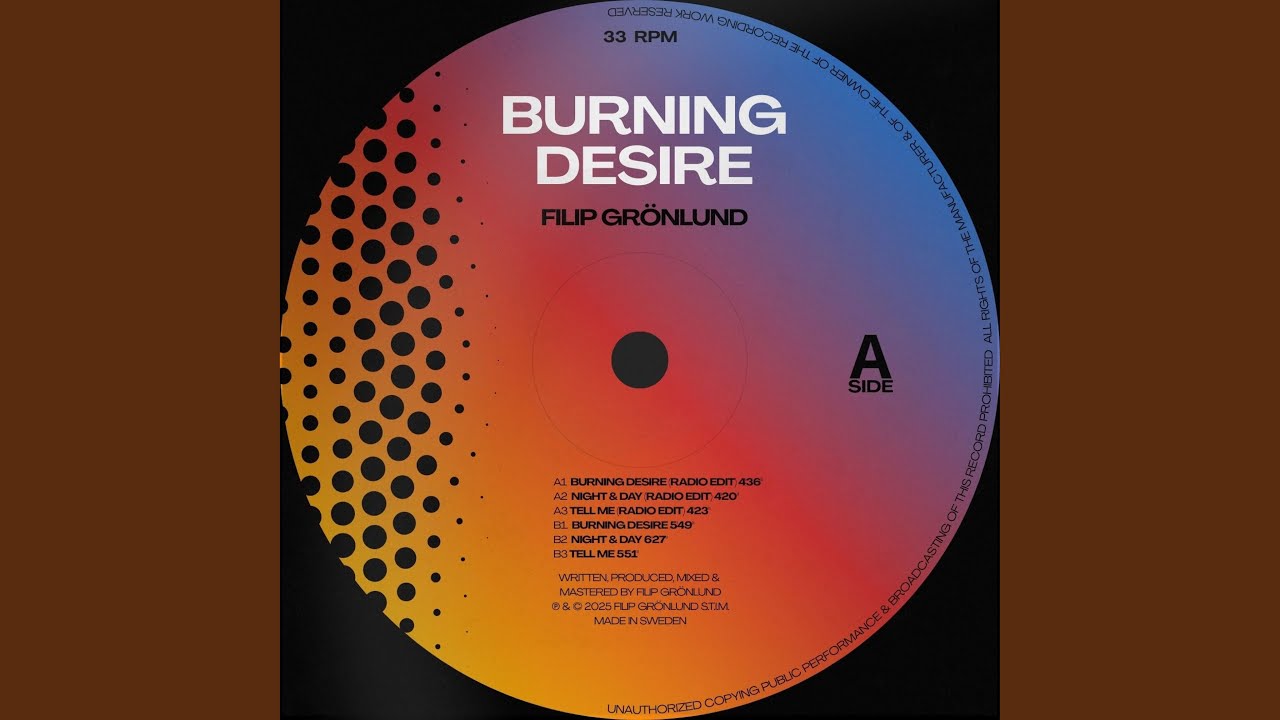 Watch Burning Desire (Radio Edit) on YouTube Watch Burning Desire (Radio Edit) on YouTube