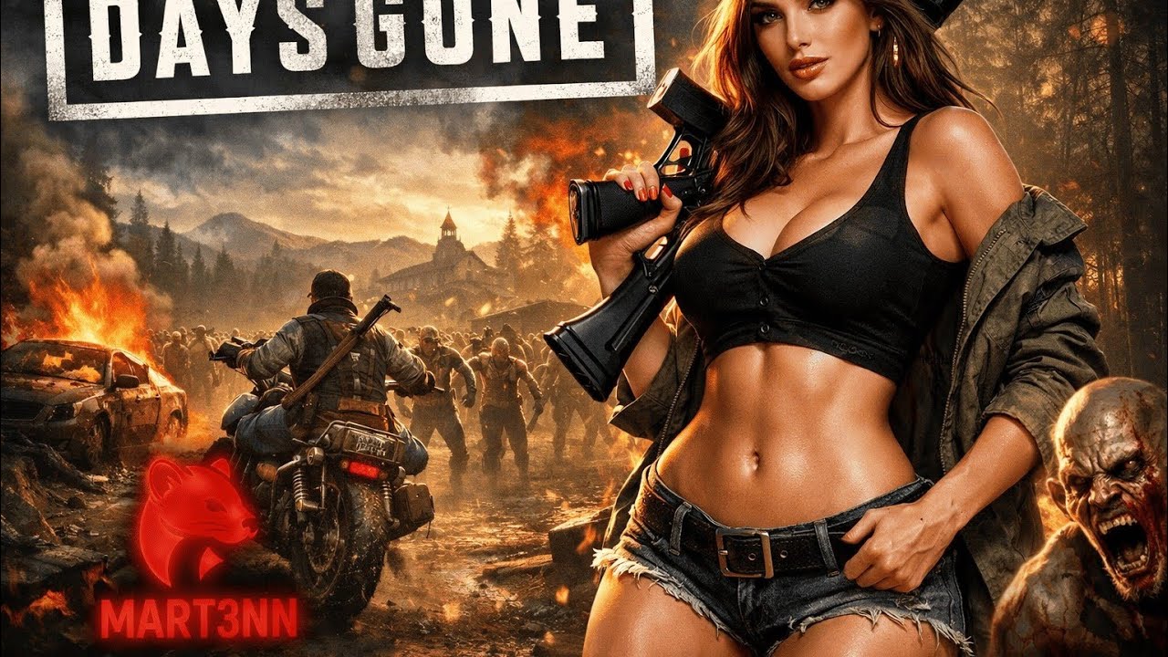 1. DAYS GONE | İlk Gün, İlk Kaos! 🧟‍♂️🔥 (Bölüm 1)