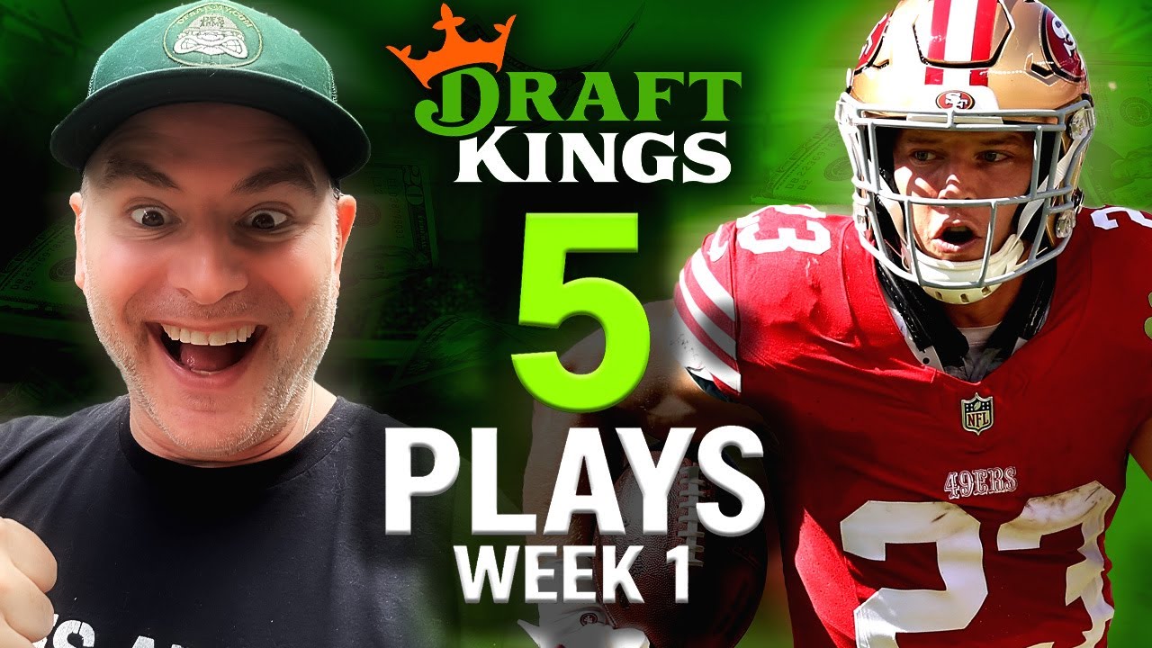 Best DraftKings DFS Picks Week 1 | 5 Core Plays to Win - YouTube